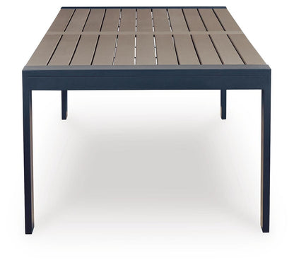 East Beach RECT Dining Table w/UMB OPT