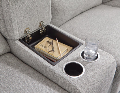 Acklen Place 7-Piece Power Sectional Reclining Sofa with Storage Console