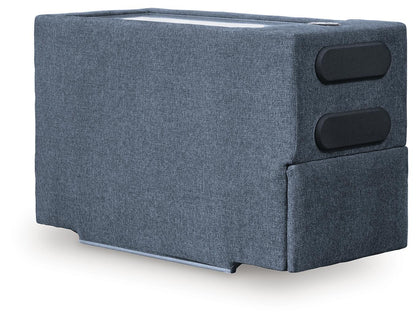 Modmax 5-Piece Double Storage Chaise Sectional with Audio Consoles
