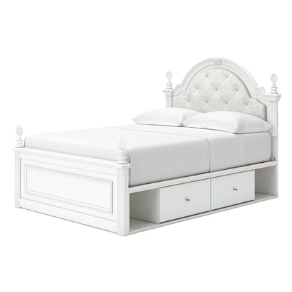 Kozlani Full Upholstered Panel Bed with Storage