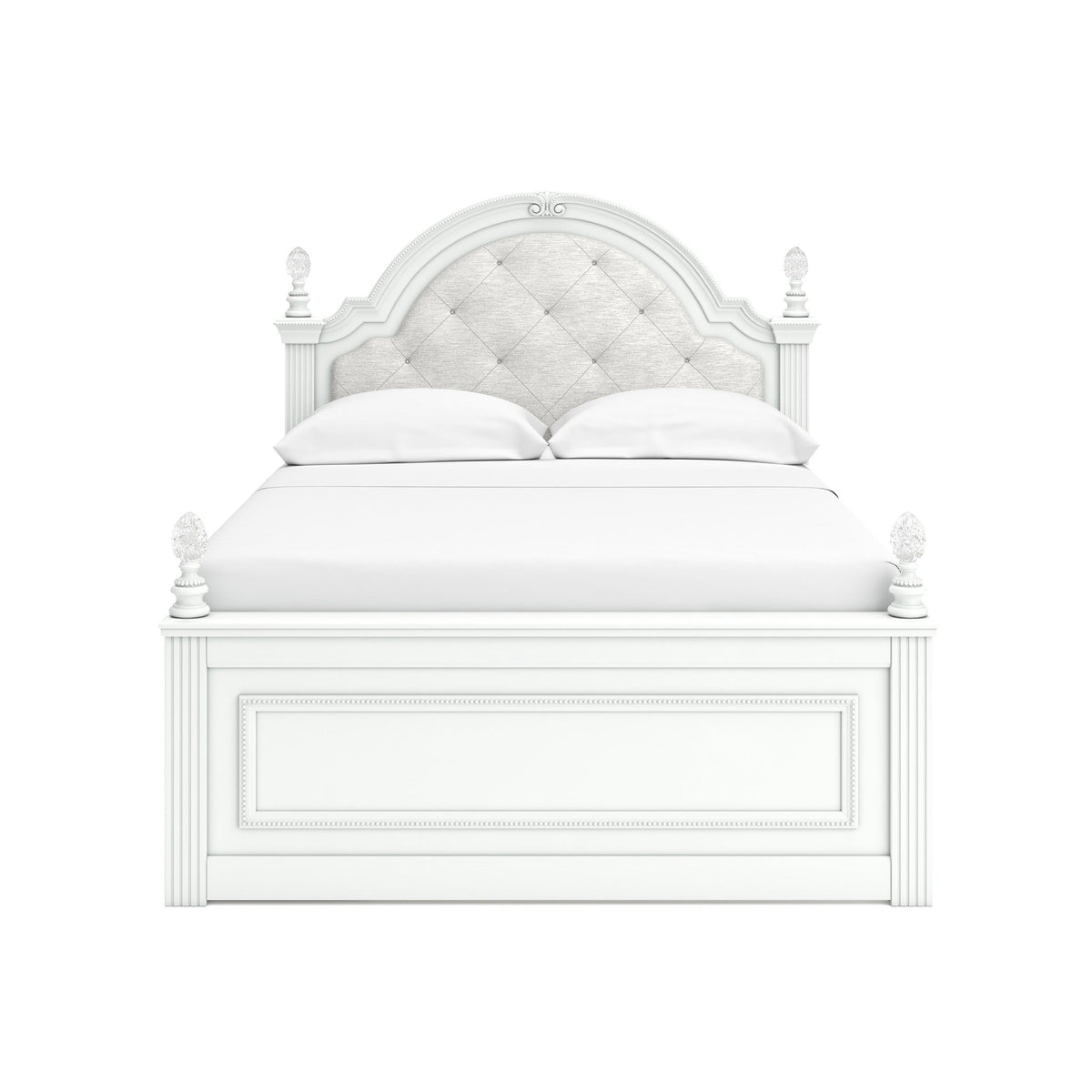 Kozlani Full Upholstered Panel Bed with Storage
