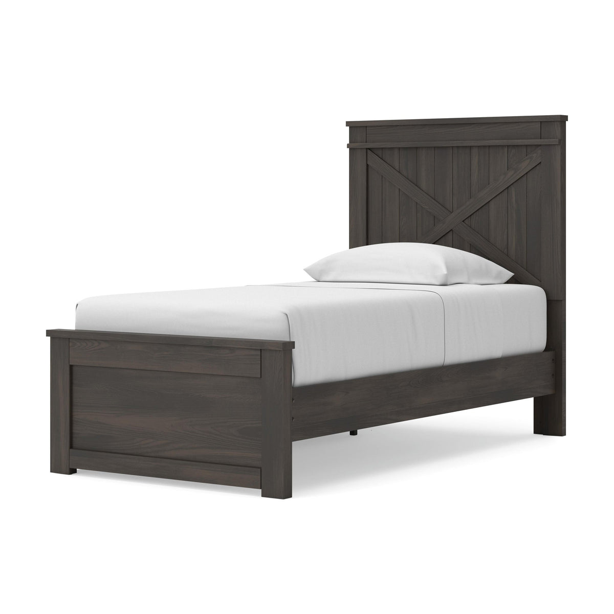 Vonitta Bay Twin Panel Bed with Storage
