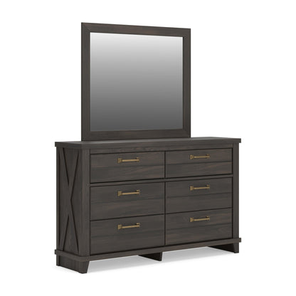 Vonitta Bay Dresser and Mirror