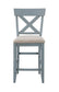 Bar Harbor Blue Counter Height Dining Chair
