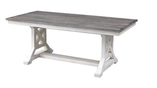 Bar Harbor Cream Two Tone Dining Table