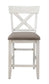 Bar Harbor Cream Counter Height Dining Chair