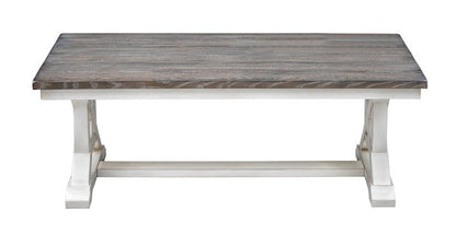 Bar Harbor Cream Two Tone Cocktail Table