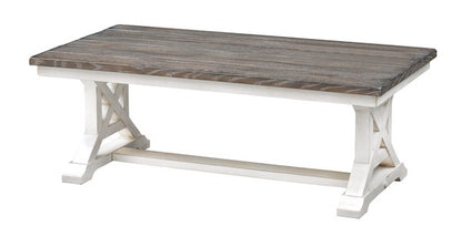 Bar Harbor Cream Two Tone Cocktail Table