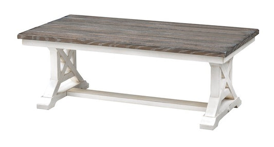 Bar Harbor Cream Two Tone Cocktail Table