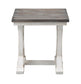 Bar Harbor Cream Two Tone End Table