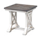 Bar Harbor Cream Two Tone End Table