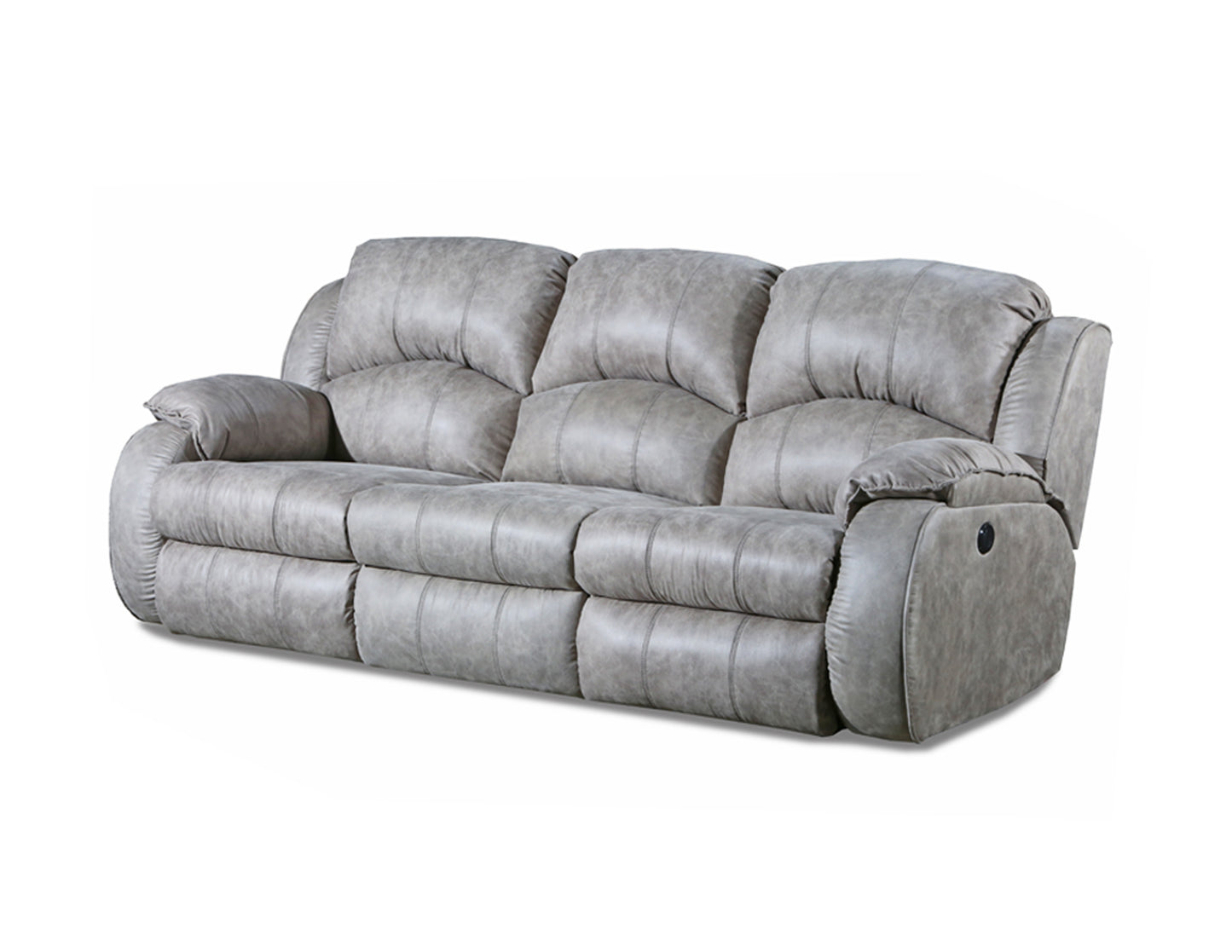 Cagney Reclining Power Sofa with Adjustable Headrests