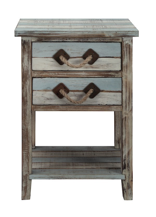 Islander Two Drawer Accent Table