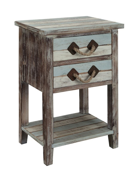 Islander Two Drawer Accent Table