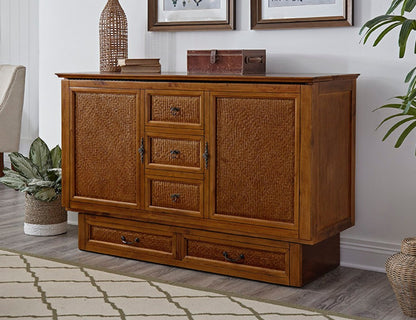Kingston Rattan Cabinet Bed