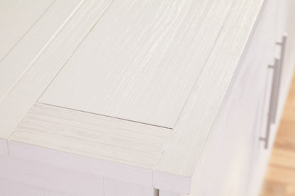 Madrid White Cabinet Bed