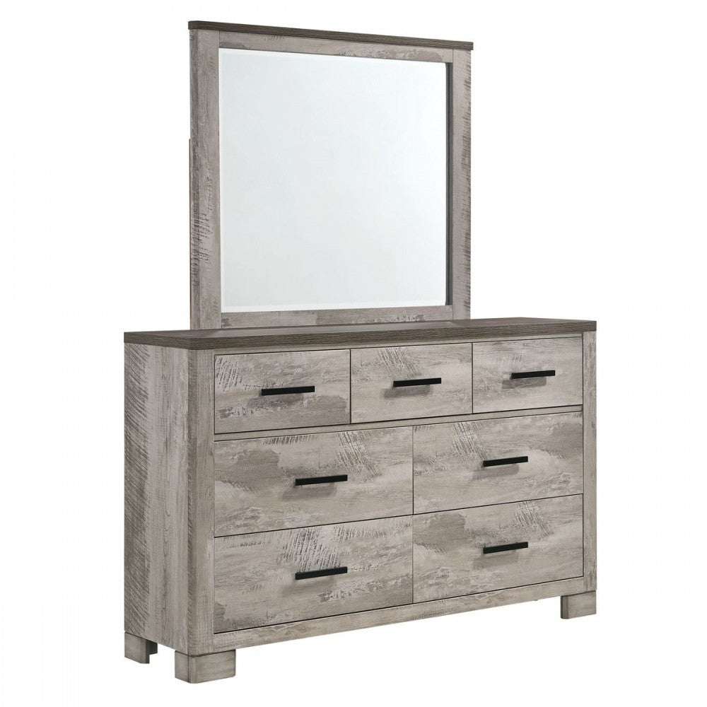 Beachcomber Dresser and Mirror