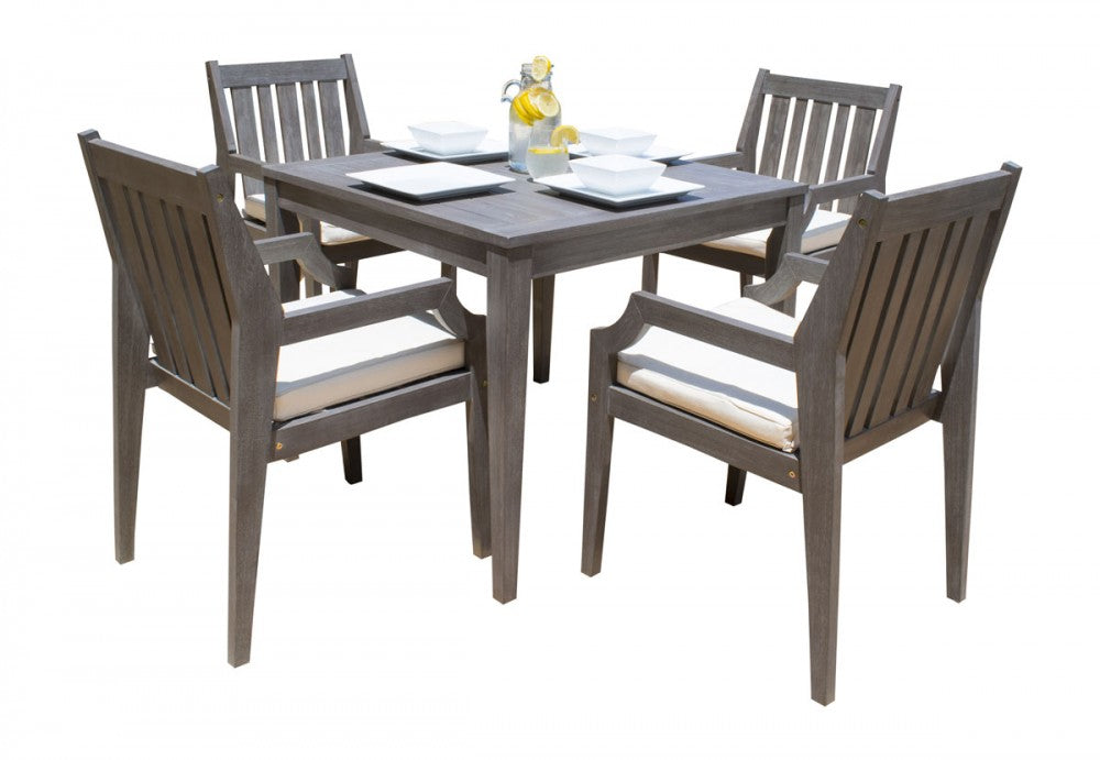 Poolside 5 Piece Outdoor Dining Set