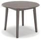 Shullden Round DRM Drop Leaf Table