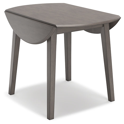 Shullden Round DRM Drop Leaf Table