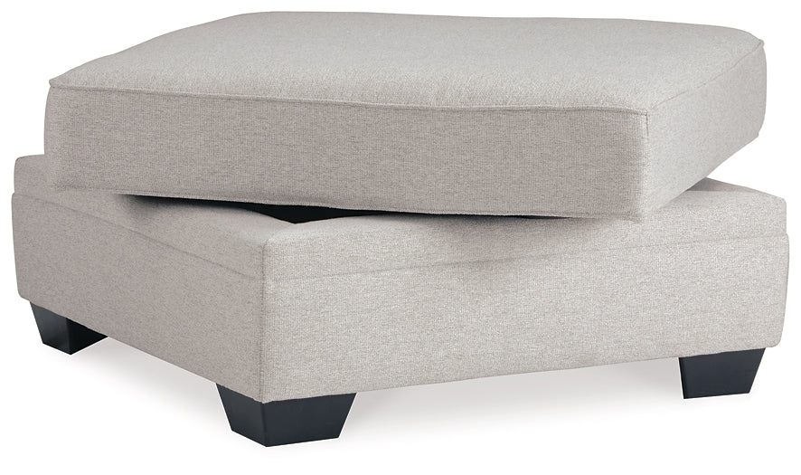 Dellara 3-Piece Sectional with Ottoman