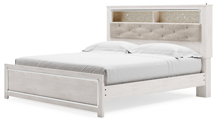 Altyra King Panel Bookcase Bed